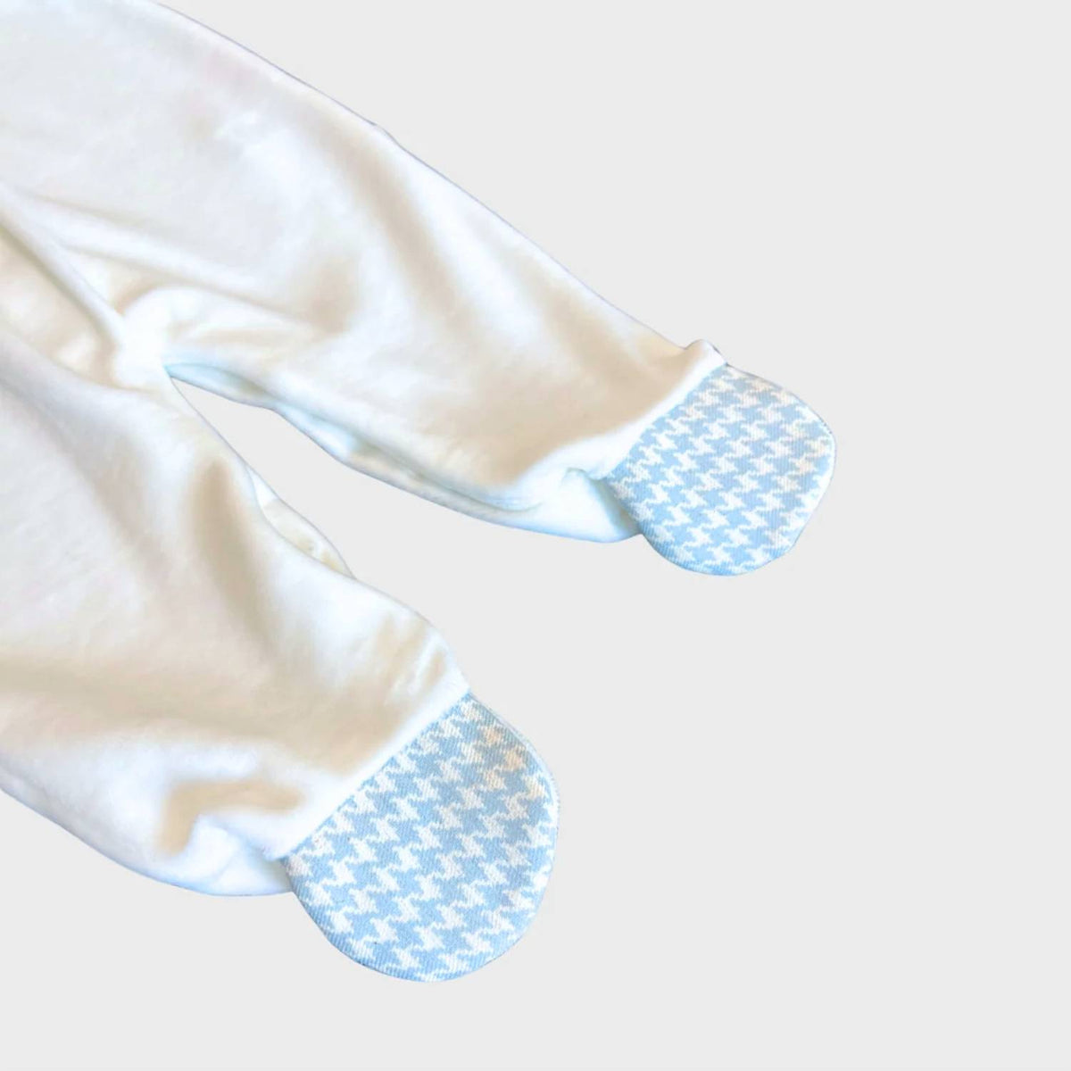 Baby Boys Velour Footie