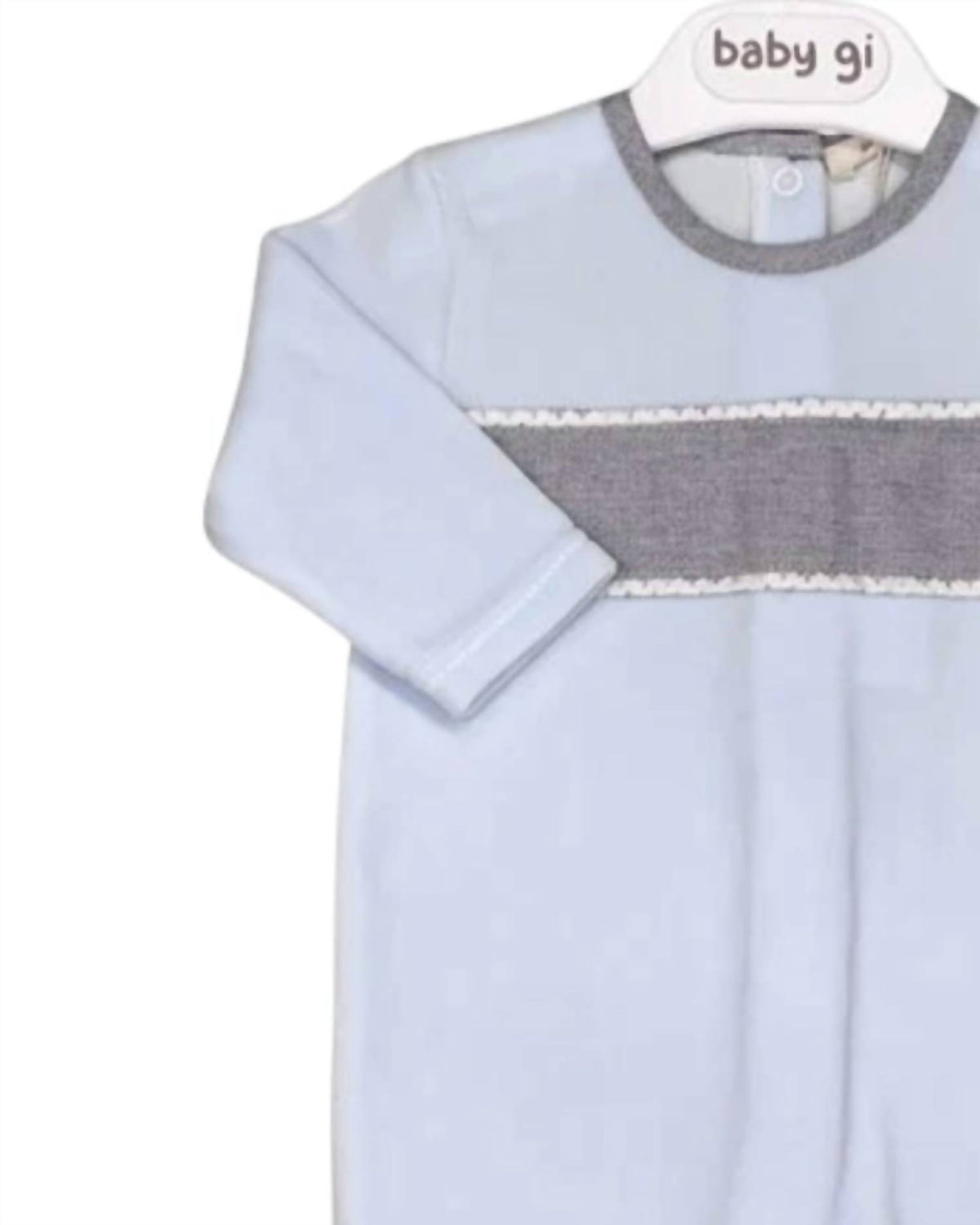 Baby Boys Velour Footie