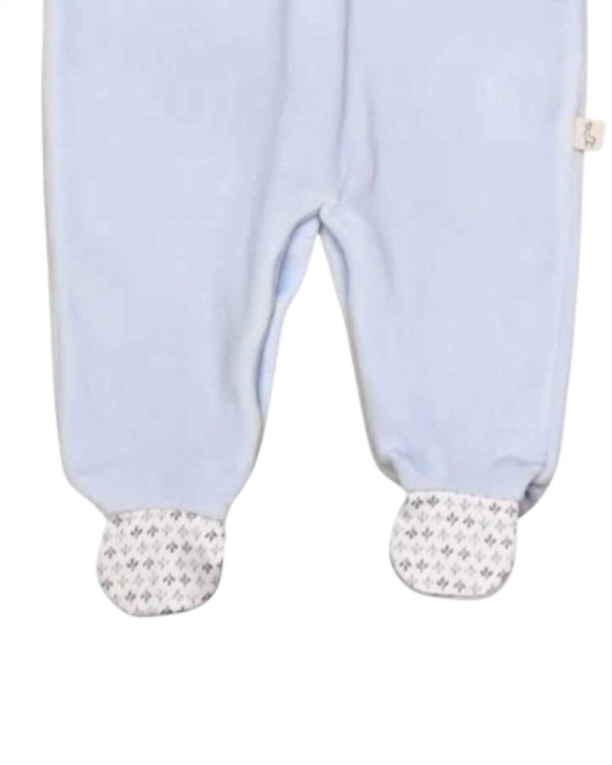 Baby Boys Velour Footie