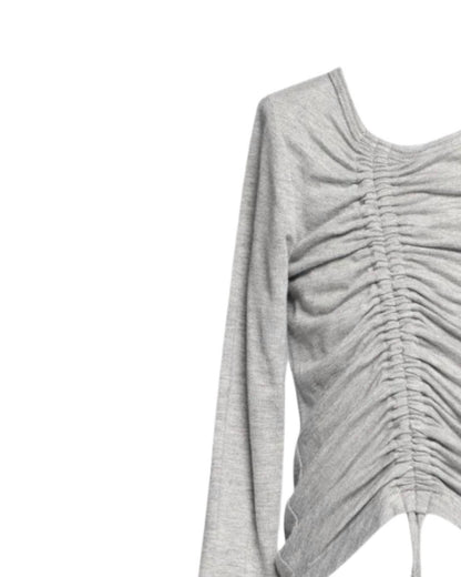 Girls High-Low Hem Asymmetrical Top