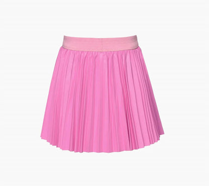 Girls Leather Mini Skirt