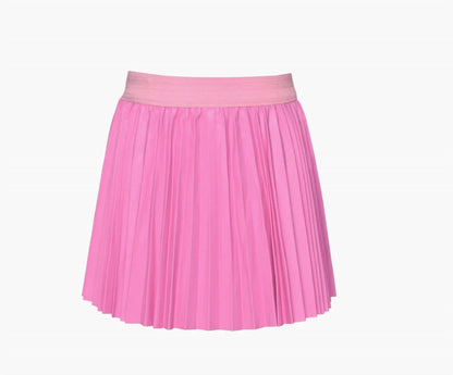 Girls Leather Mini Skirt
