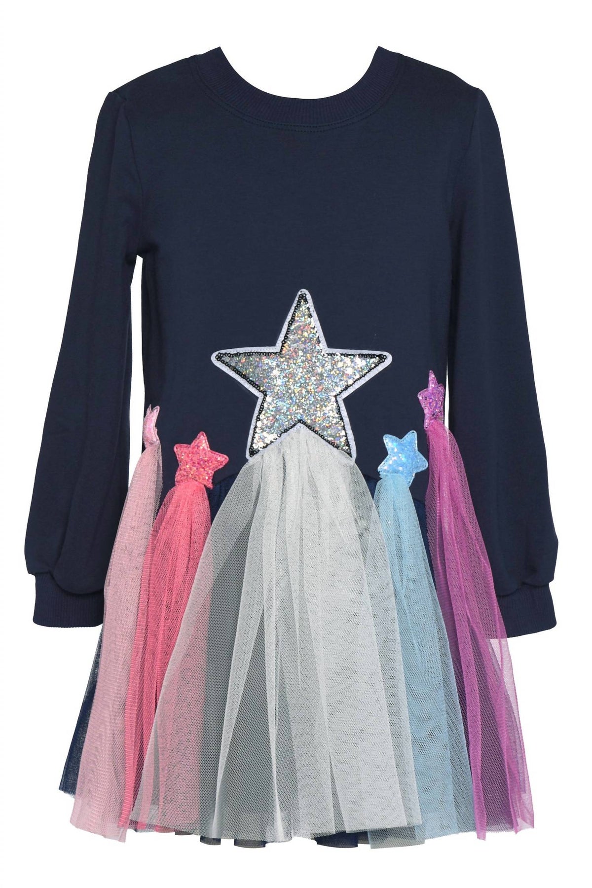 Girls Tulle Shooting Star Dress