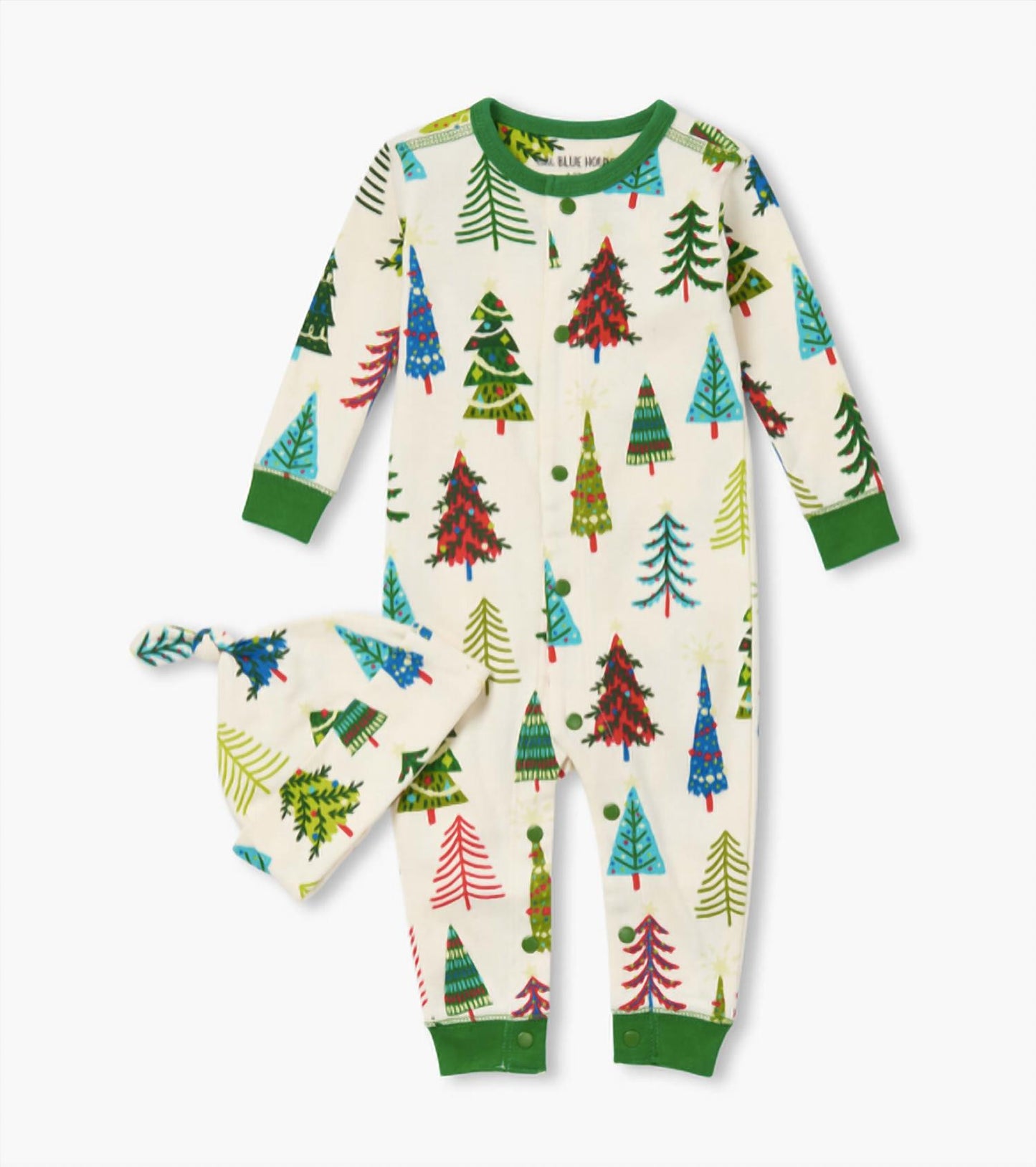 Baby's Pajama Sleeper & Hat