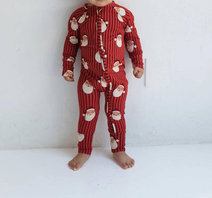 Santa Zipper Romper