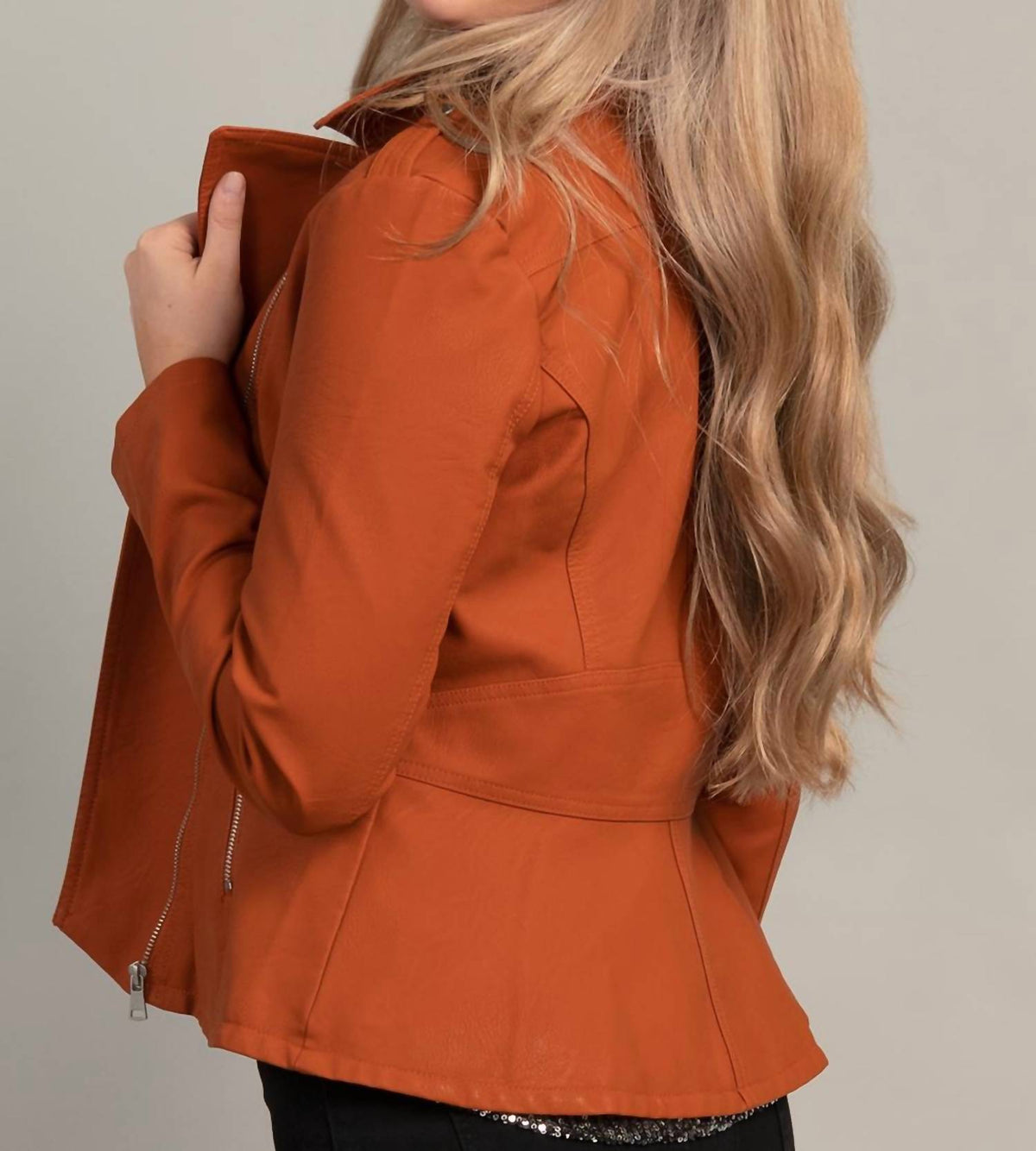 Fern Vegan Leather Jacket