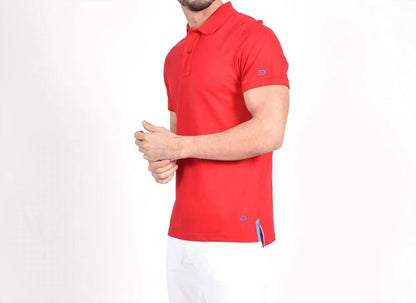 Slim Fit Polo With Ex Logo