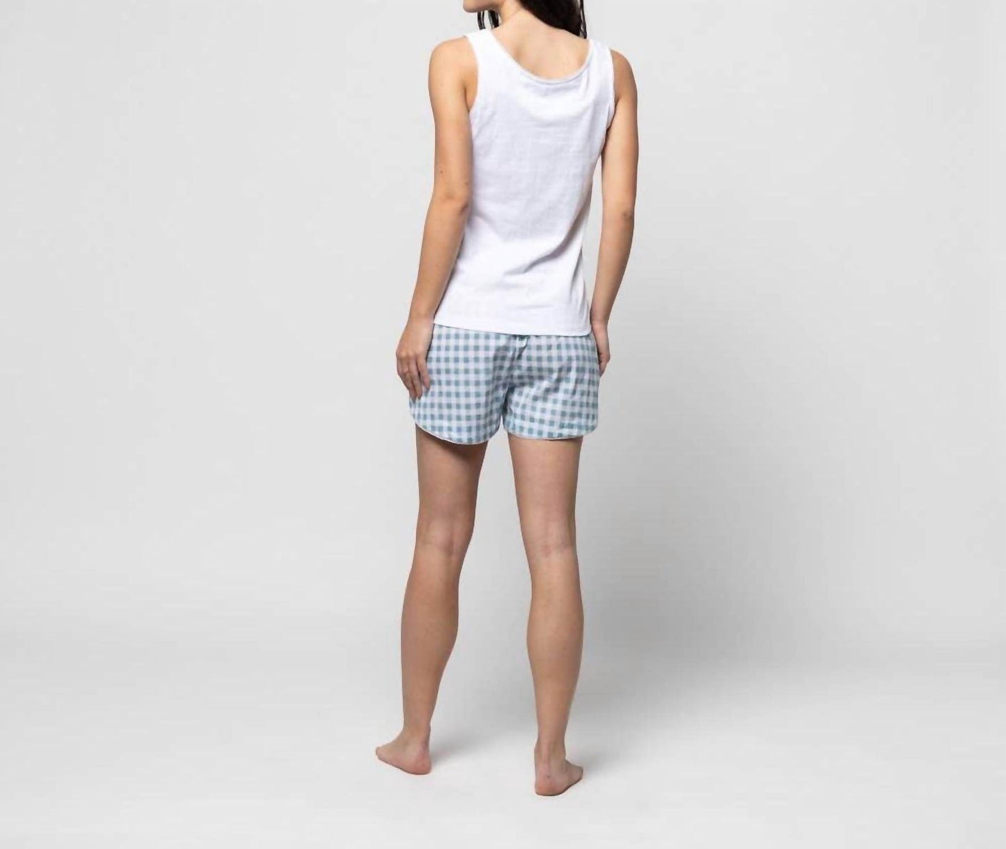 Veraluna - Organic Cotton Gingham PJ Set - Rack Hunt -