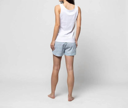 Veraluna - Organic Cotton Gingham PJ Set - Rack Hunt
