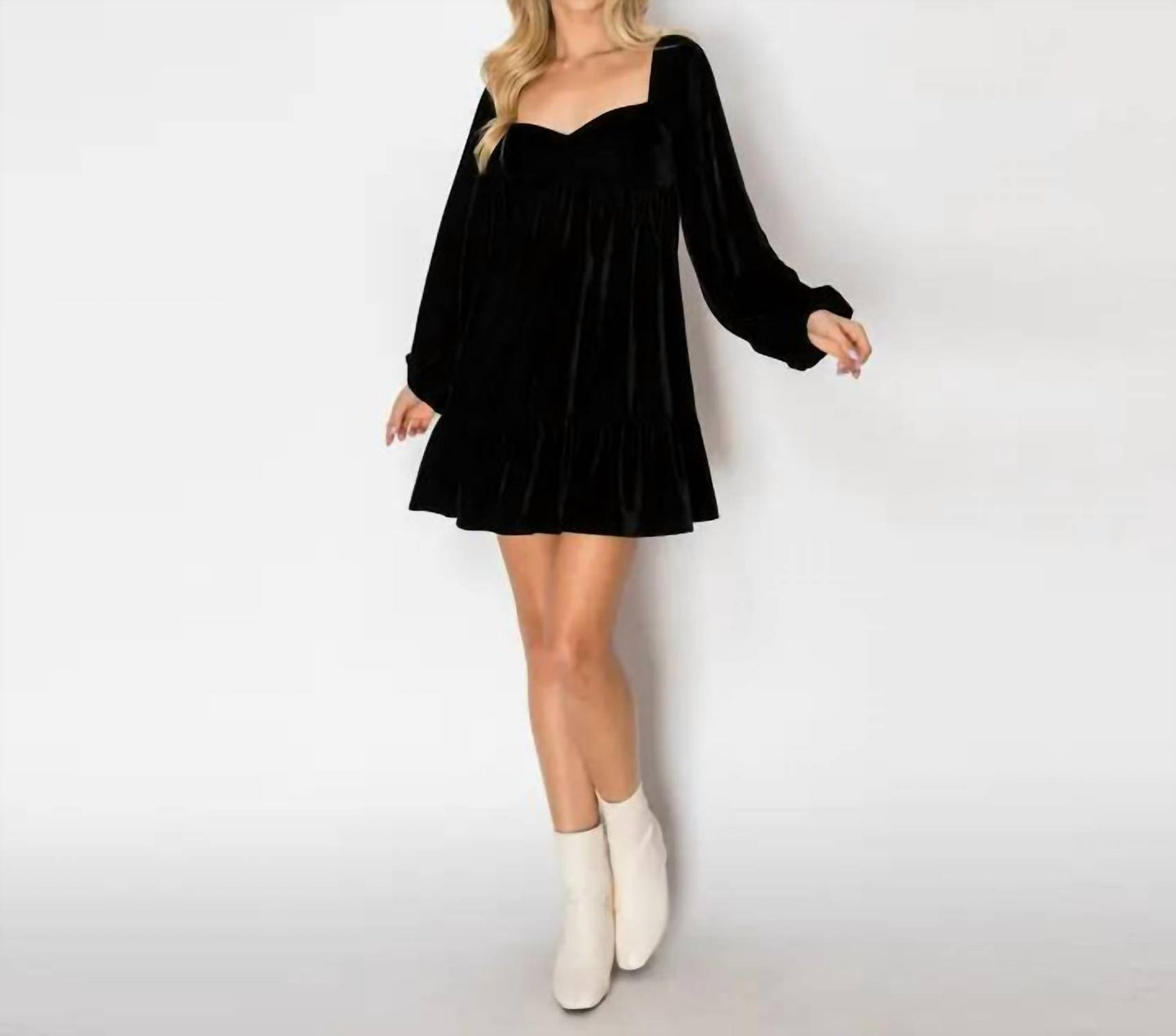 Velvet Mini Dress