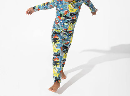 Justice League Heroes Bamboo Pajamas