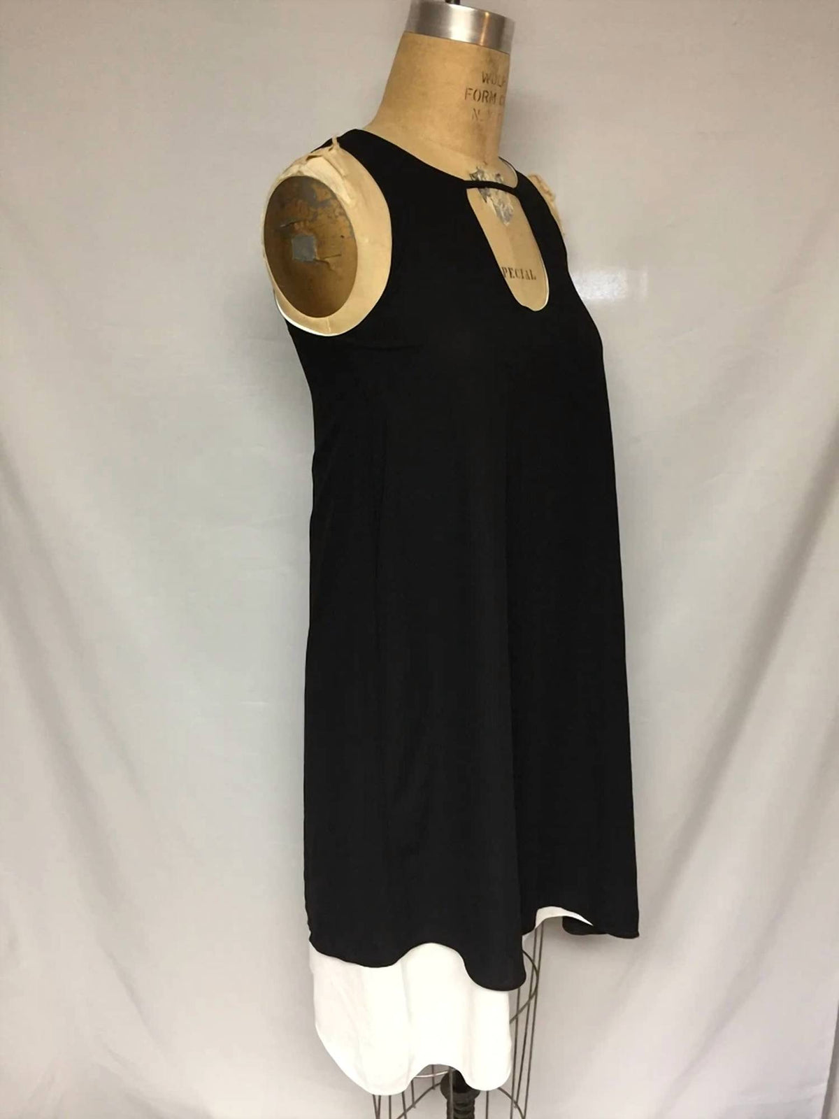 Women's Asymmetric Hem Mini Dress