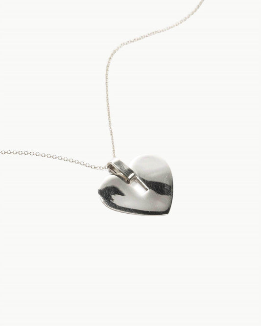 Odette New York - Women's Heart Tag Necklace - Rack Hunt -