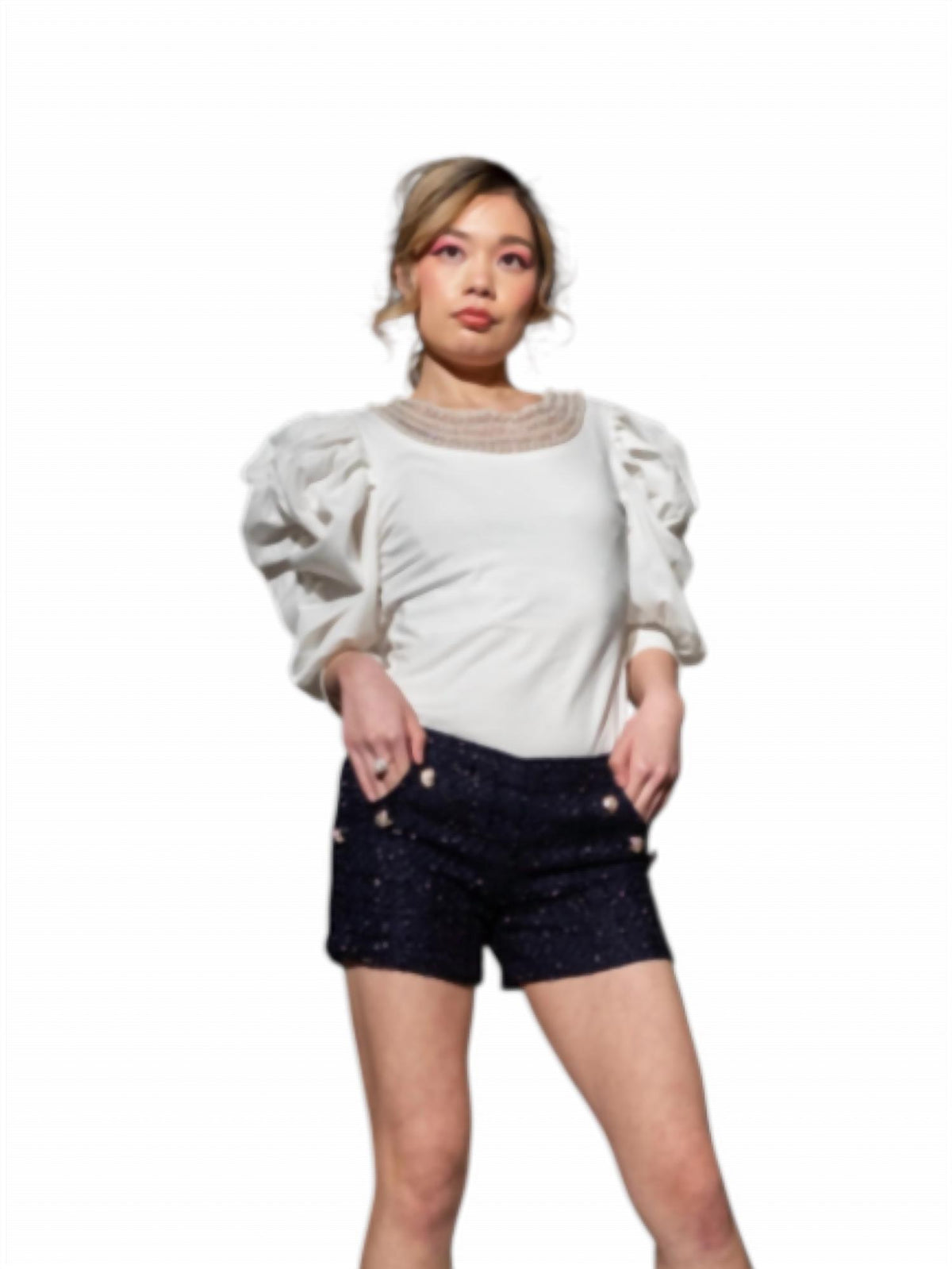 Drama Puff Sleeve Blouse