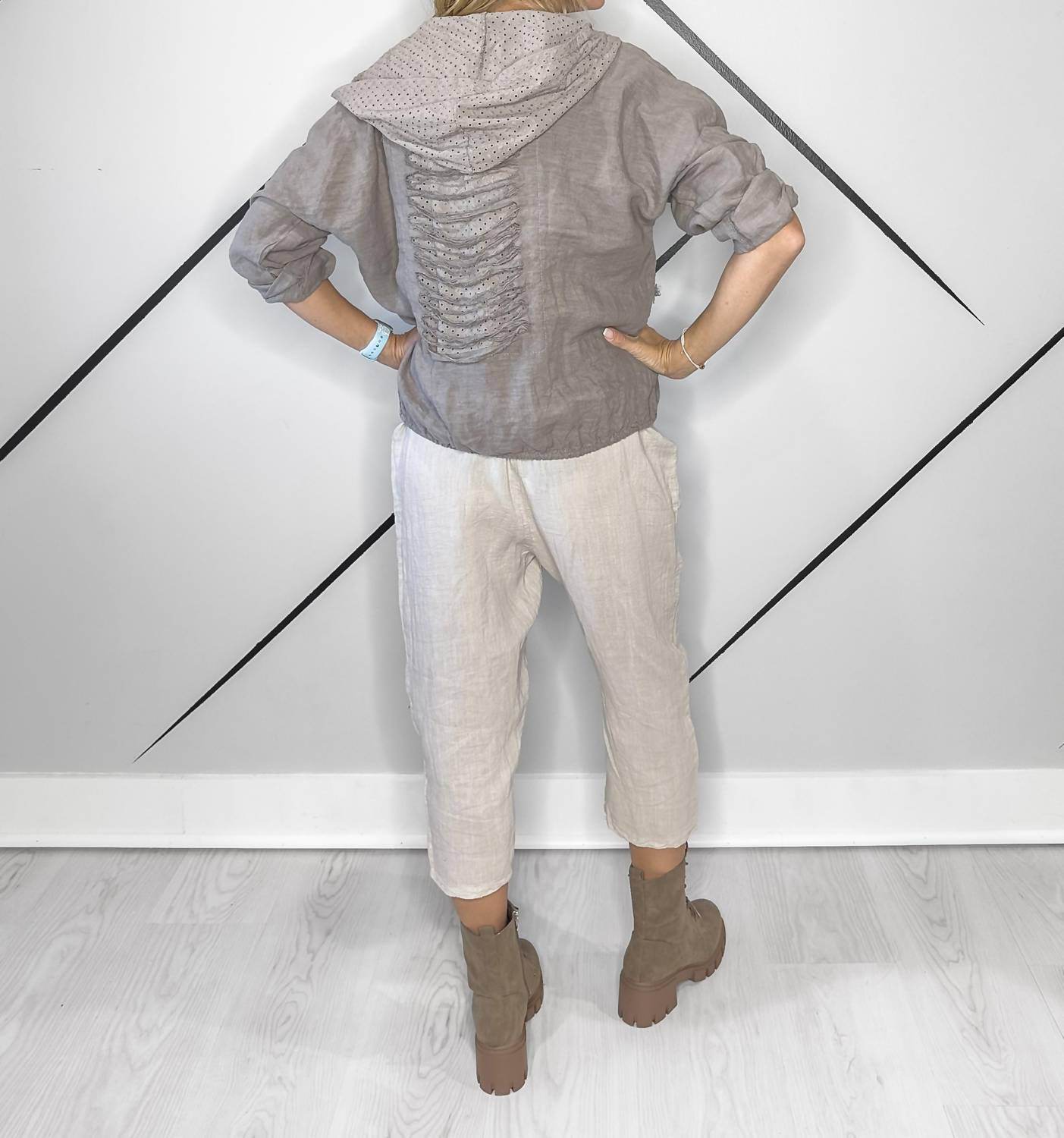 I Love Linen - Lexy Hoodie - Rack Hunt -