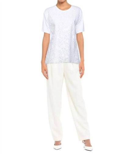 Valentino - Cotton Lace T-shirt - Rack Hunt