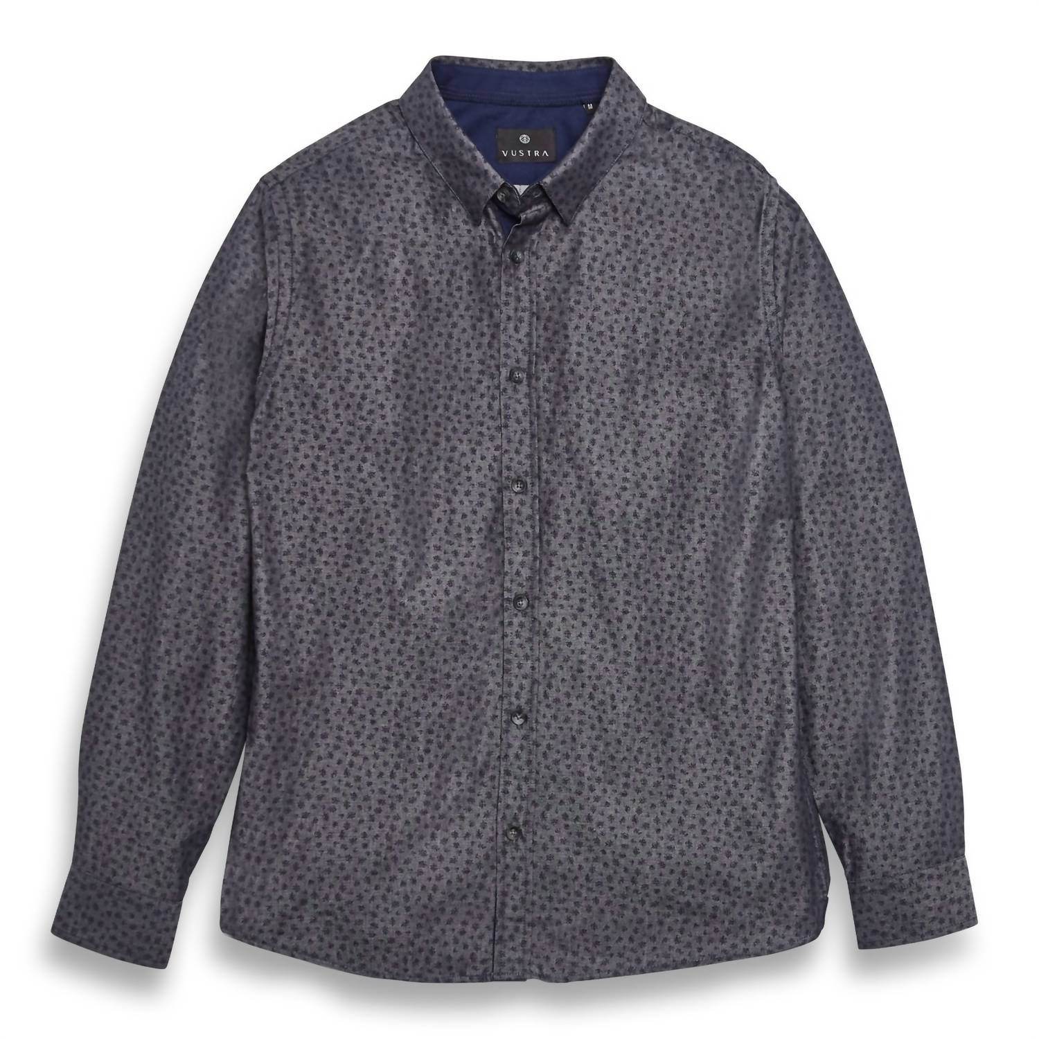 Vustra - Button Down Cotton Long Sleeve Shirt - Rack Hunt -