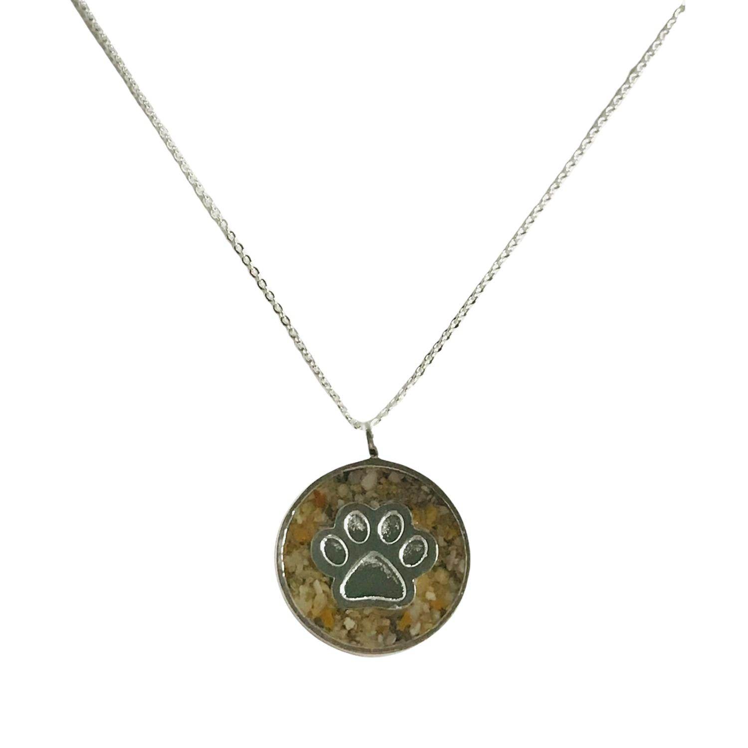 Dune Jewelry - Paw Print Necklace - Rack Hunt