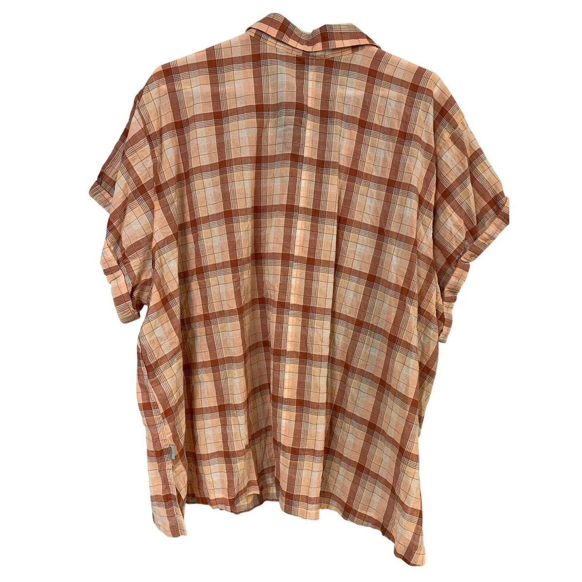 Women's Packable Button Up Camp Shirt - Plus