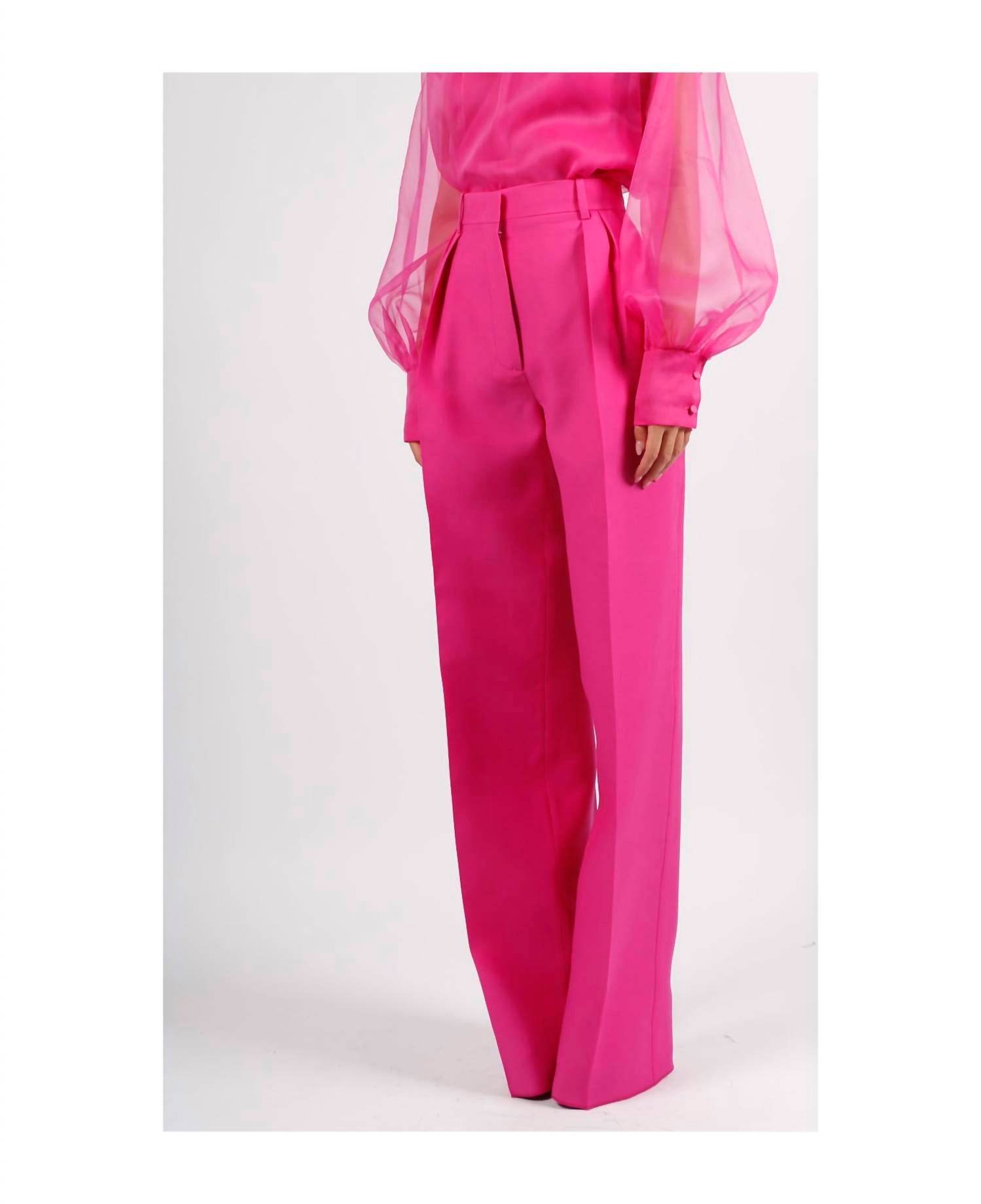 Valentino - Crepe Couture Trousers - Rack Hunt