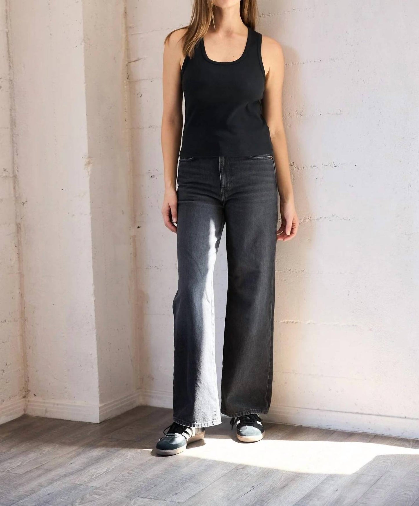Ribbed Cotton Tank Top