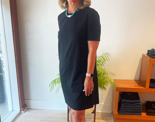 Tech A-line Mini Dress