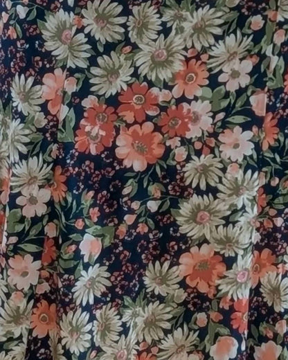 Floral Midi Skirt