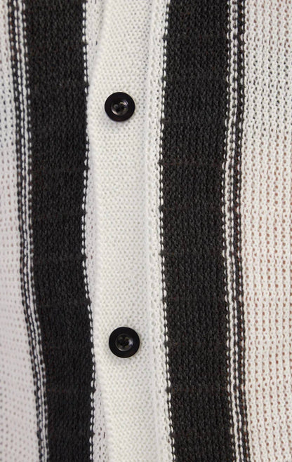 Button-Down Knitted Shirt