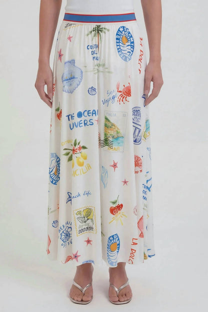 Post Card Skirt