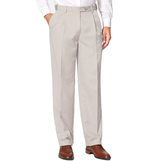 Prime Poplin Double Reverse Pleat Trouser