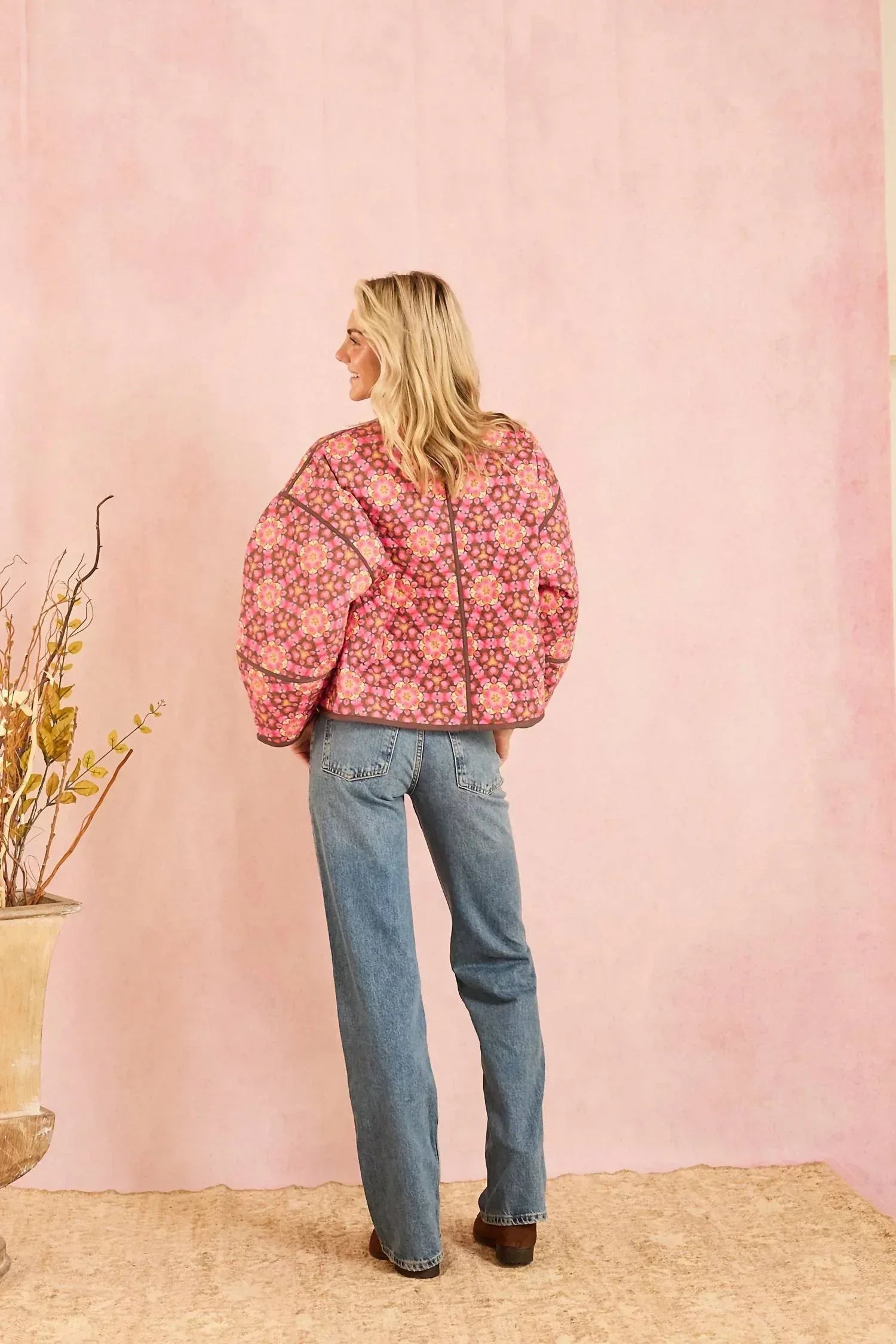 BROOKS AVENUE - Eloise Reversible Quilted Jacket - Rack Hunt