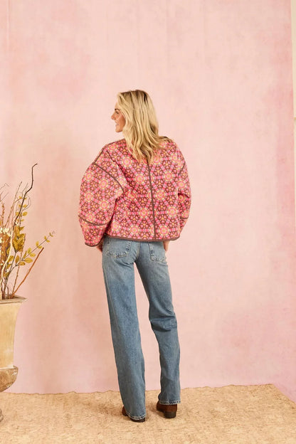 BROOKS AVENUE - Eloise Reversible Quilted Jacket - Rack Hunt