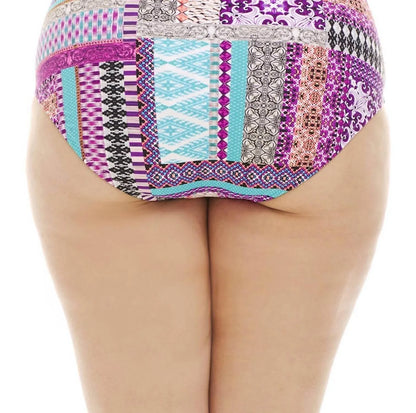 Raisins - Women's Curve Keyhole Havana Tankini Bottom - Plus - Rack Hunt
