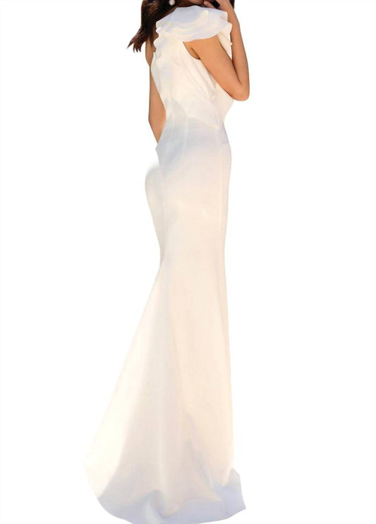 One Shoulder Maxi Mermaid Dress