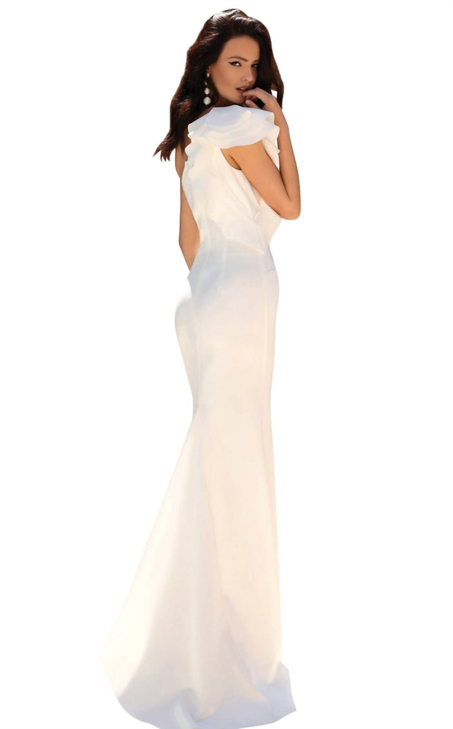 One Shoulder Maxi Mermaid Dress