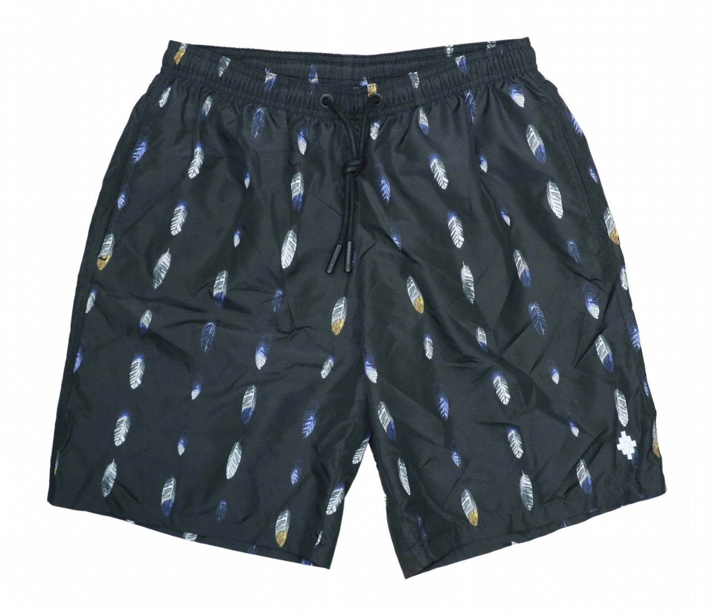 Marcelo Burlon - Men's All Over Feathers Swim Trunks - Rack Hunt -