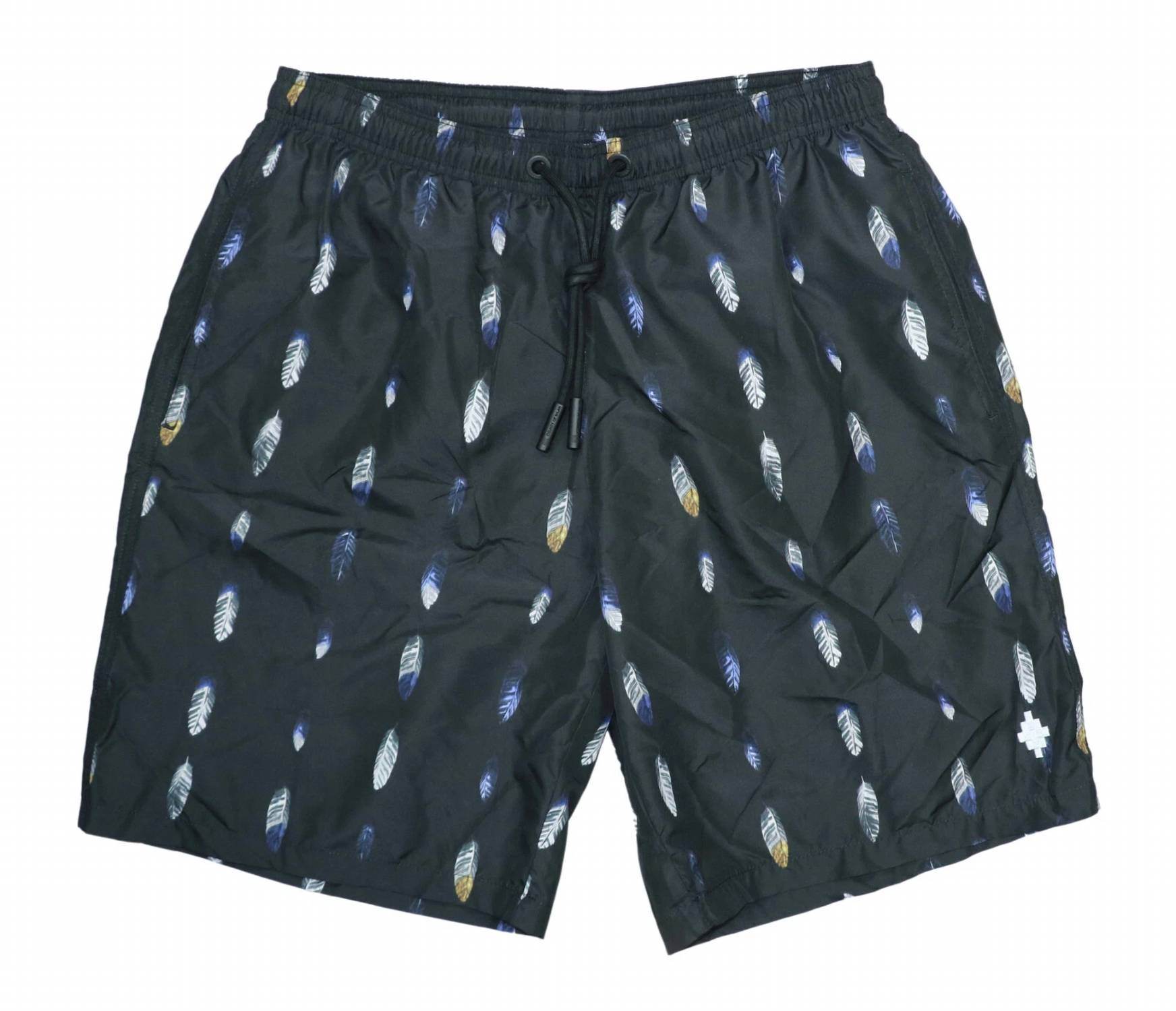 Marcelo Burlon - Men's All Over Feathers Swim Trunks - Rack Hunt -