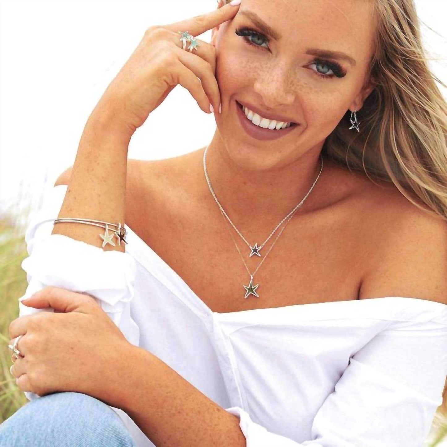 Dune Jewelry - Delicate Starfish Necklace - Rack Hunt