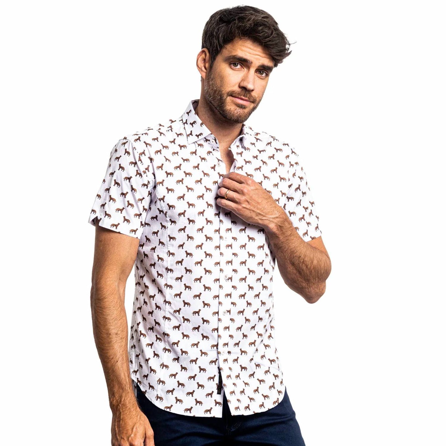 Toller Short Sleeve Button Down Shirt