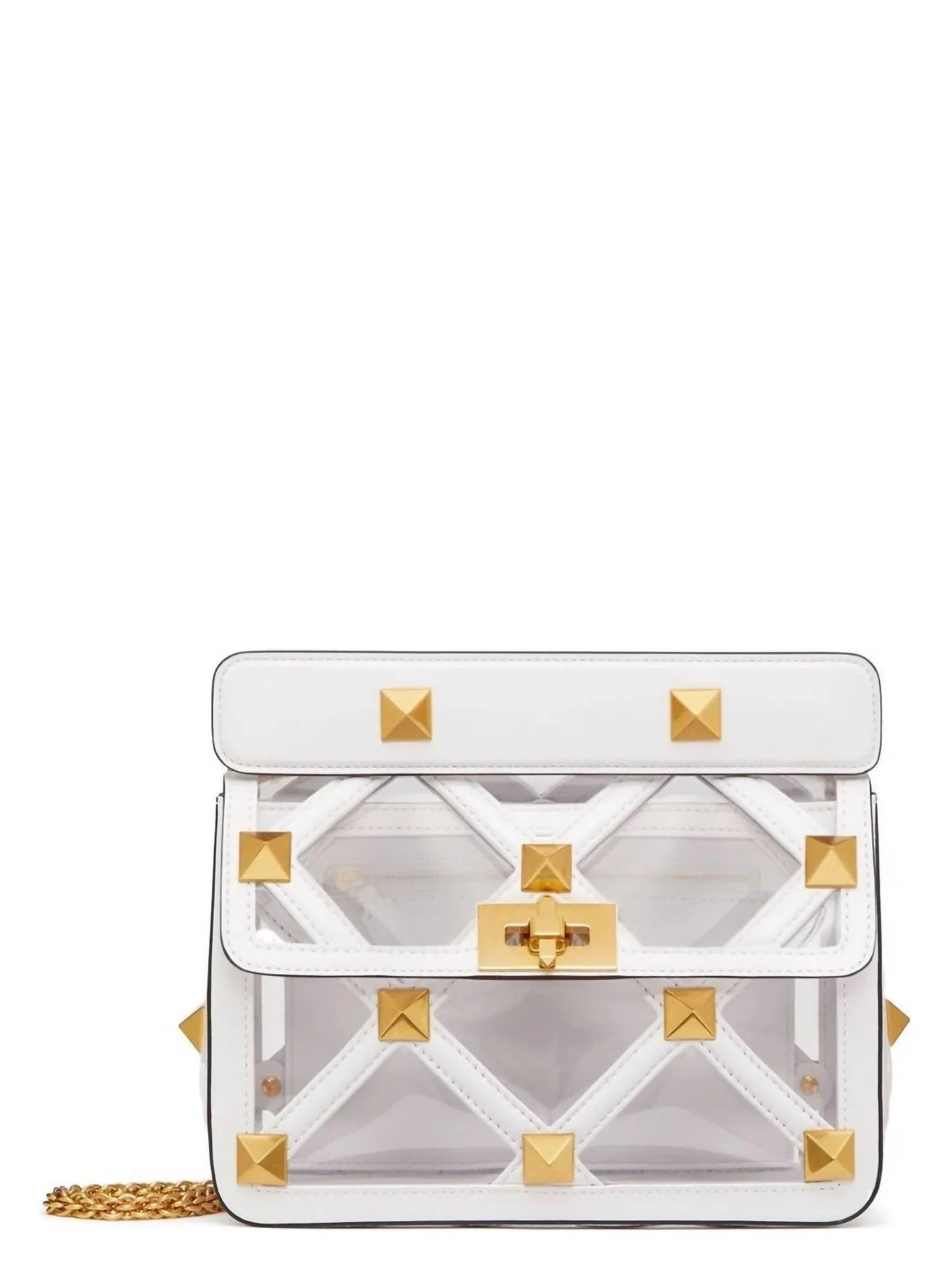 Valentino - Women's Medium Roman Stud Handbag - Rack Hunt