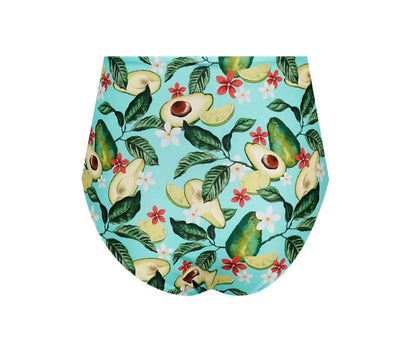 Lia Sahara - Women's High Waist Bikini Bottom - Rack Hunt