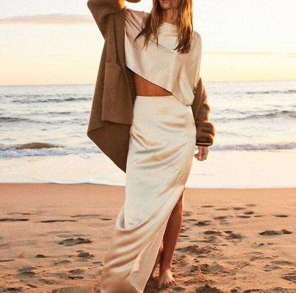 Naomi Silk Skirt