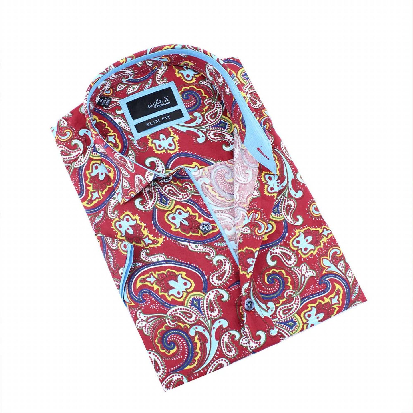 Paisley Print Short Sleeve Shirt