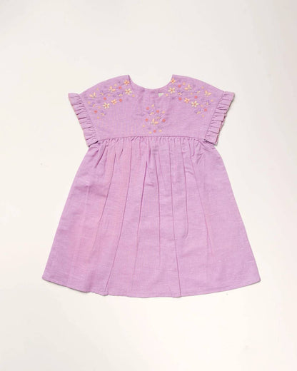 Floral Embroidery Dress
