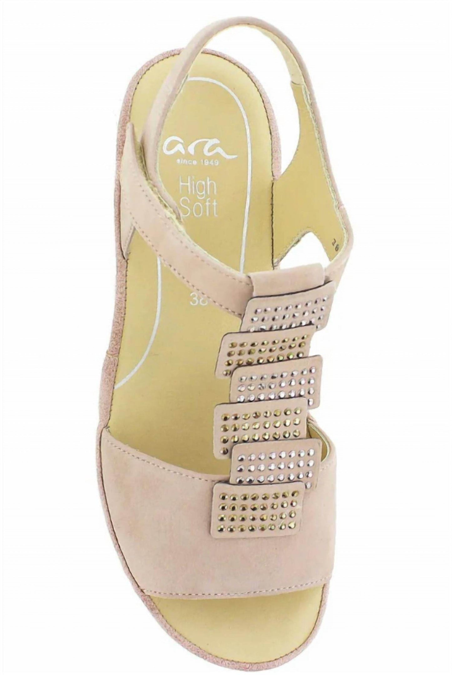 Ara Shoes - Women's Chrissy Nubuck Wedge Sandal - Rack Hunt