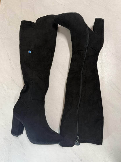 Women's Knee High Suede Boot