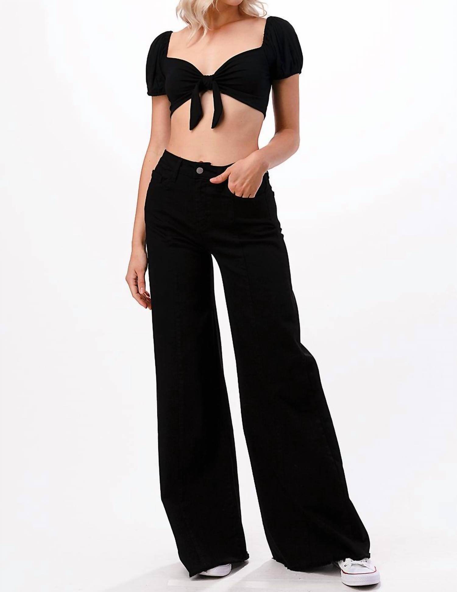 O2 Denim - Jen Wide Leg Straight Jeans - Rack Hunt