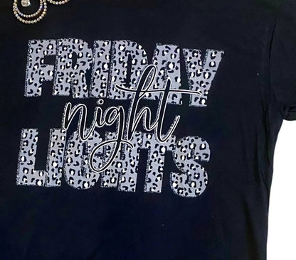 Southern Attitude - Women's Friday Night Lights Leopard Graphic Tee - Rack Hunt