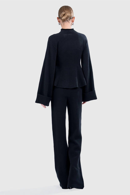 Beatrice Knitted Straight Leg Pants