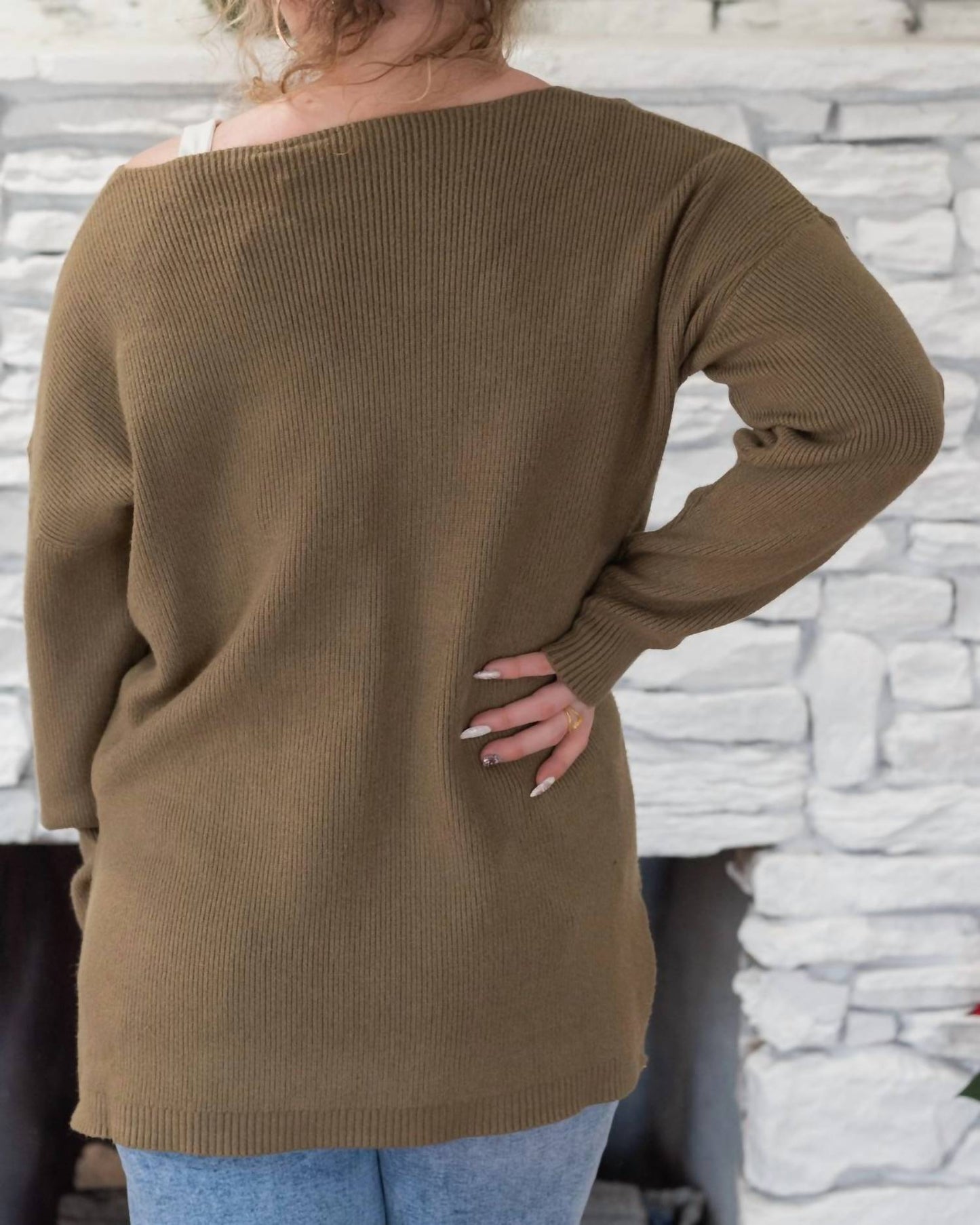 Hana V-neck Sweater